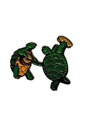 Grateful Dead Dancing Terrapin Turtles Pin